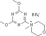 4-(4,6-dimethoxy-1,3,5-triazin-2-yl)-4-morpholinium tetraflu